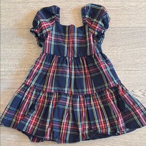 Crewcuts tartan kids dress